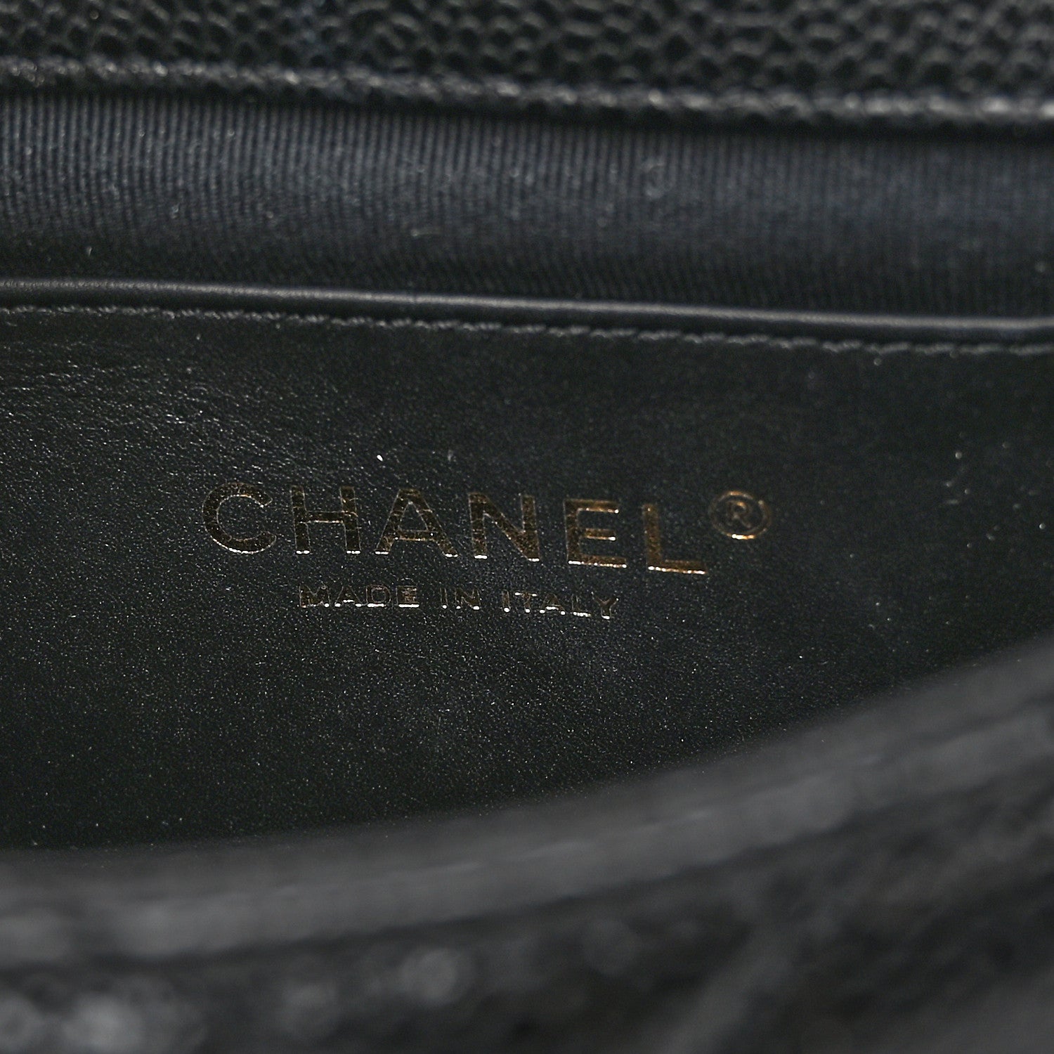 Chanel Grained Lambskin Quilted Mini Flap Black 7 of 11