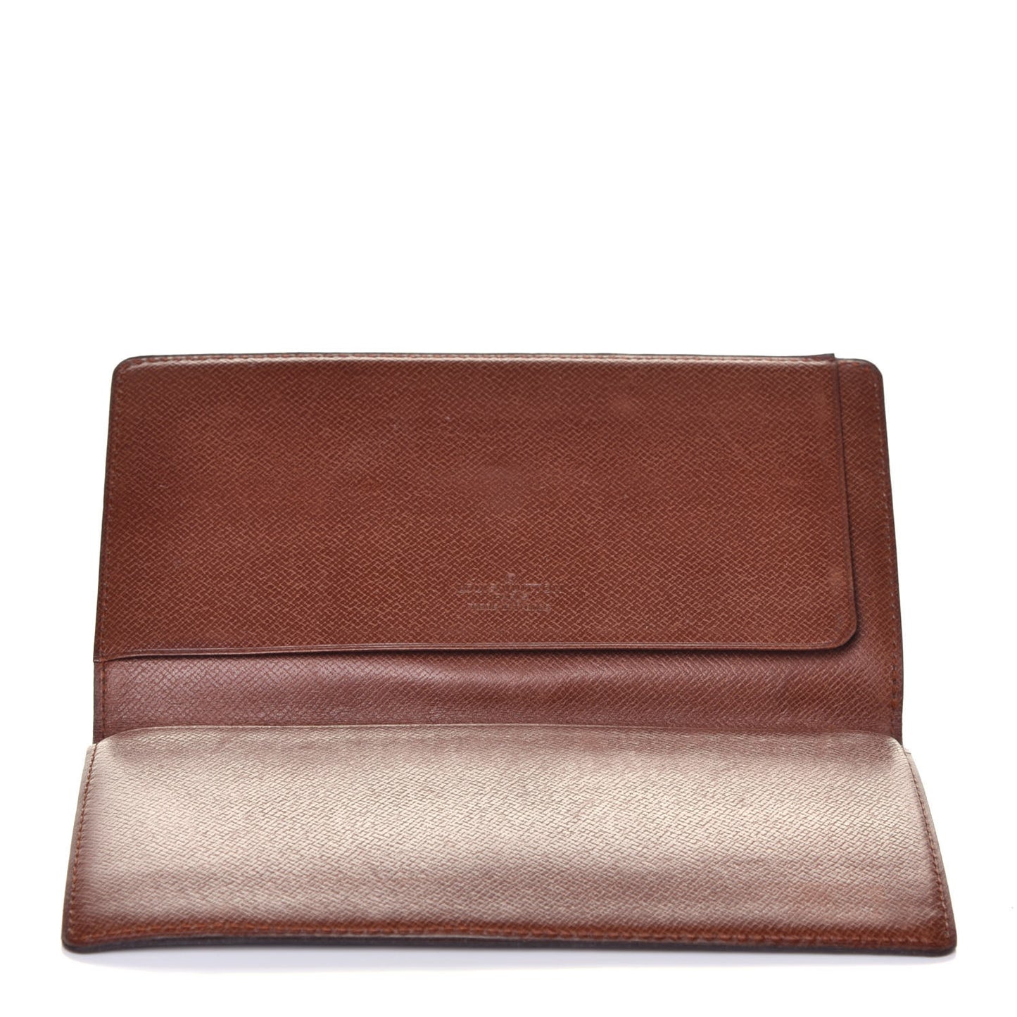 Monogram Checkbook Holder Wallet Cover