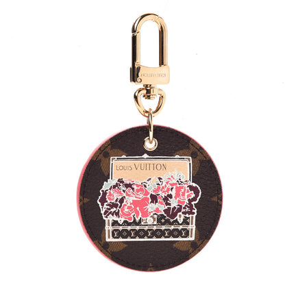 Louis Vuitton Monogram Illustre Posies Bag Charm 1 of 3