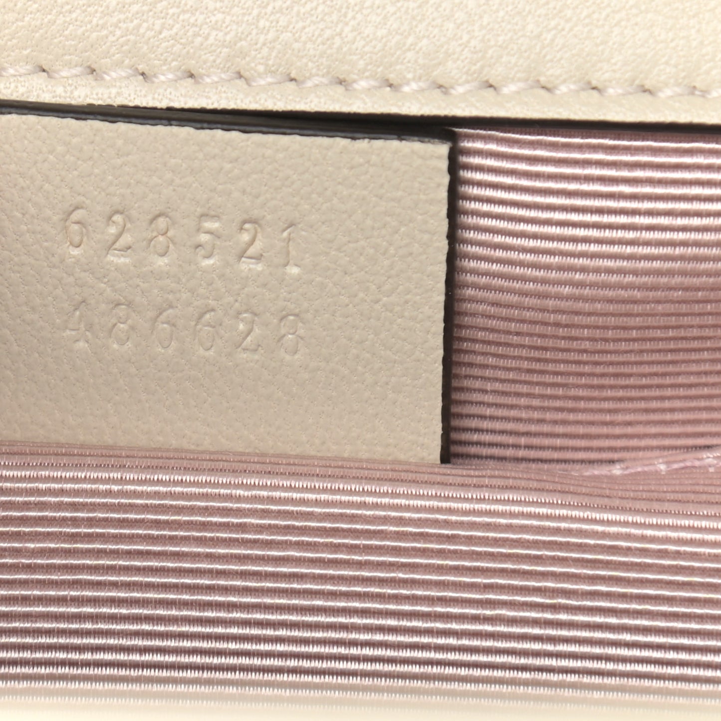 Lambskin Linea Matisse Shoulder Bag Mystic White