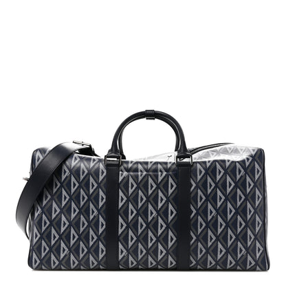 Christian Dior Coated Canvas CD Diamond Lingot 50 Bag Navy 1 of 9