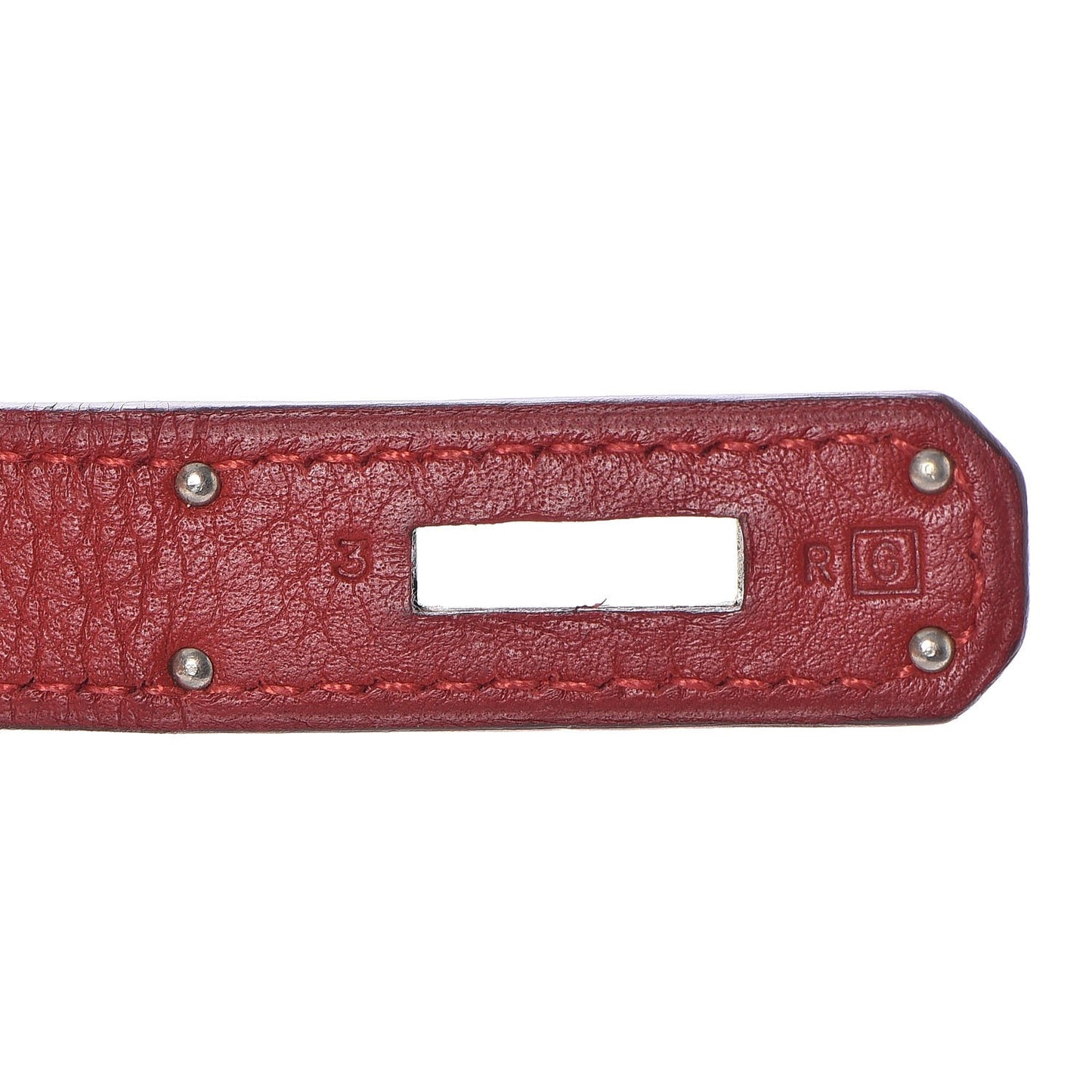 Taurillon Clemence Birkin 35 Rouge Casaque