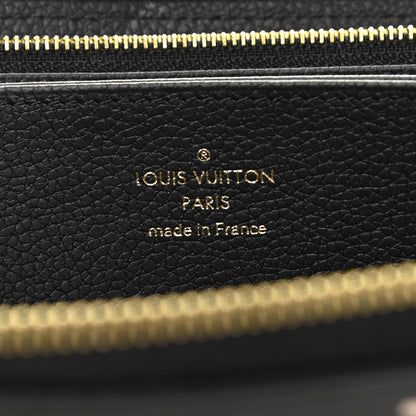 Louis Vuitton Empreinte Monogram Giant Zippy Wallet Black Beige 6 of 8
