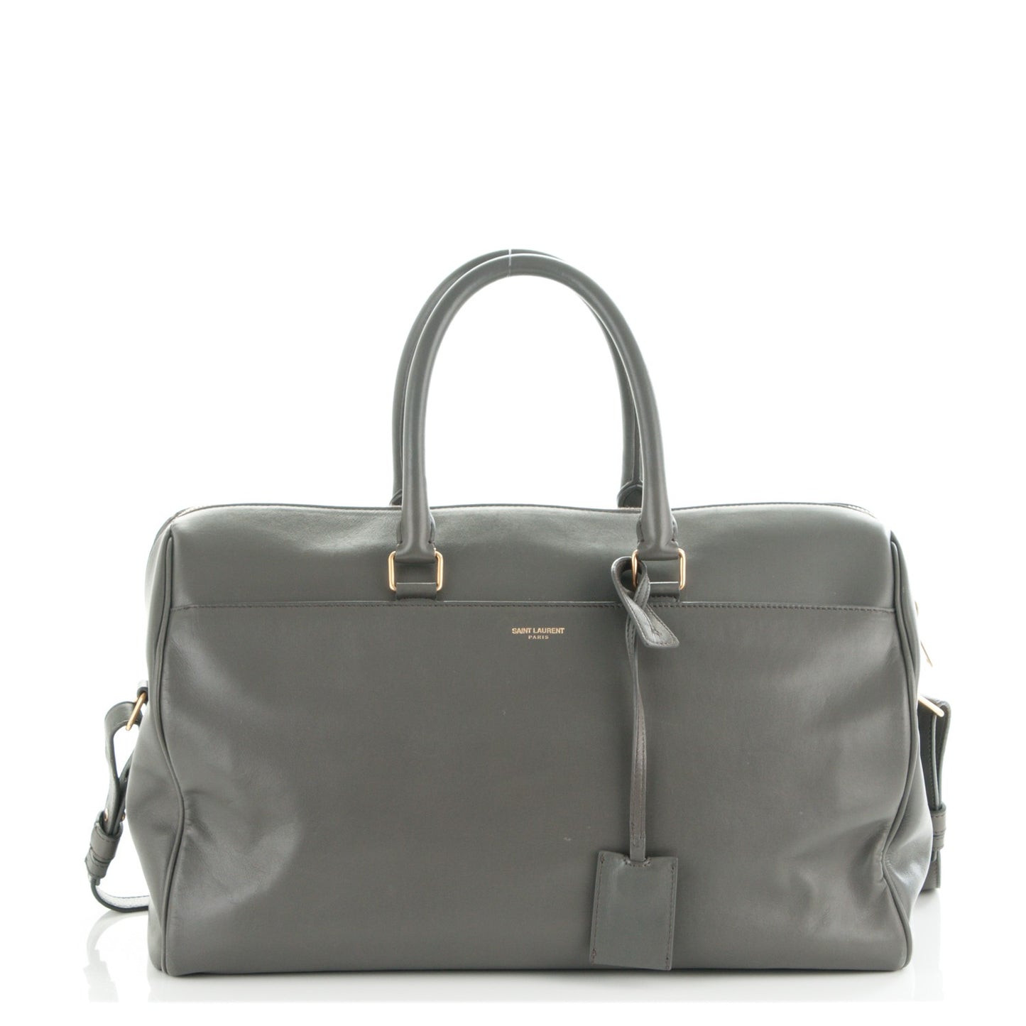 Calfskin Classic Duffle 12 Fog