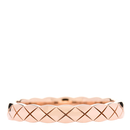 Chanel 18K Beige Gold Mini Coco Crush Ring 58 8.25 3 of 7