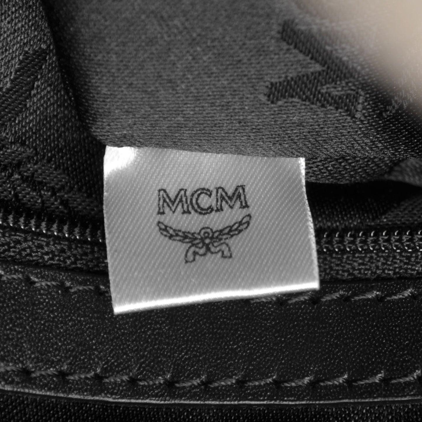 Visetos Studded Medium Stark M Logo Collection Backpack Black