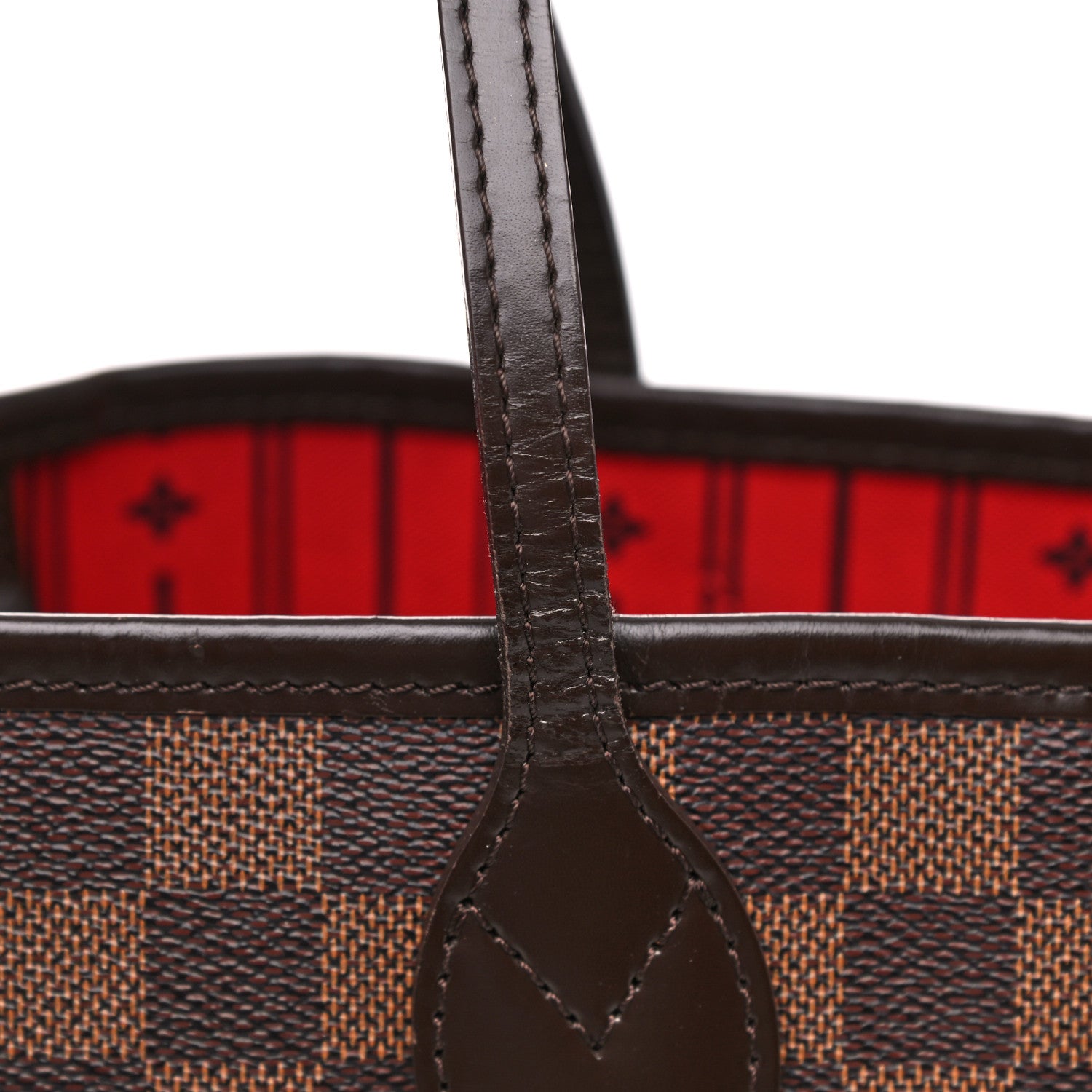 Louis Vuitton Damier Ebene Neverfull MM 22 of 24