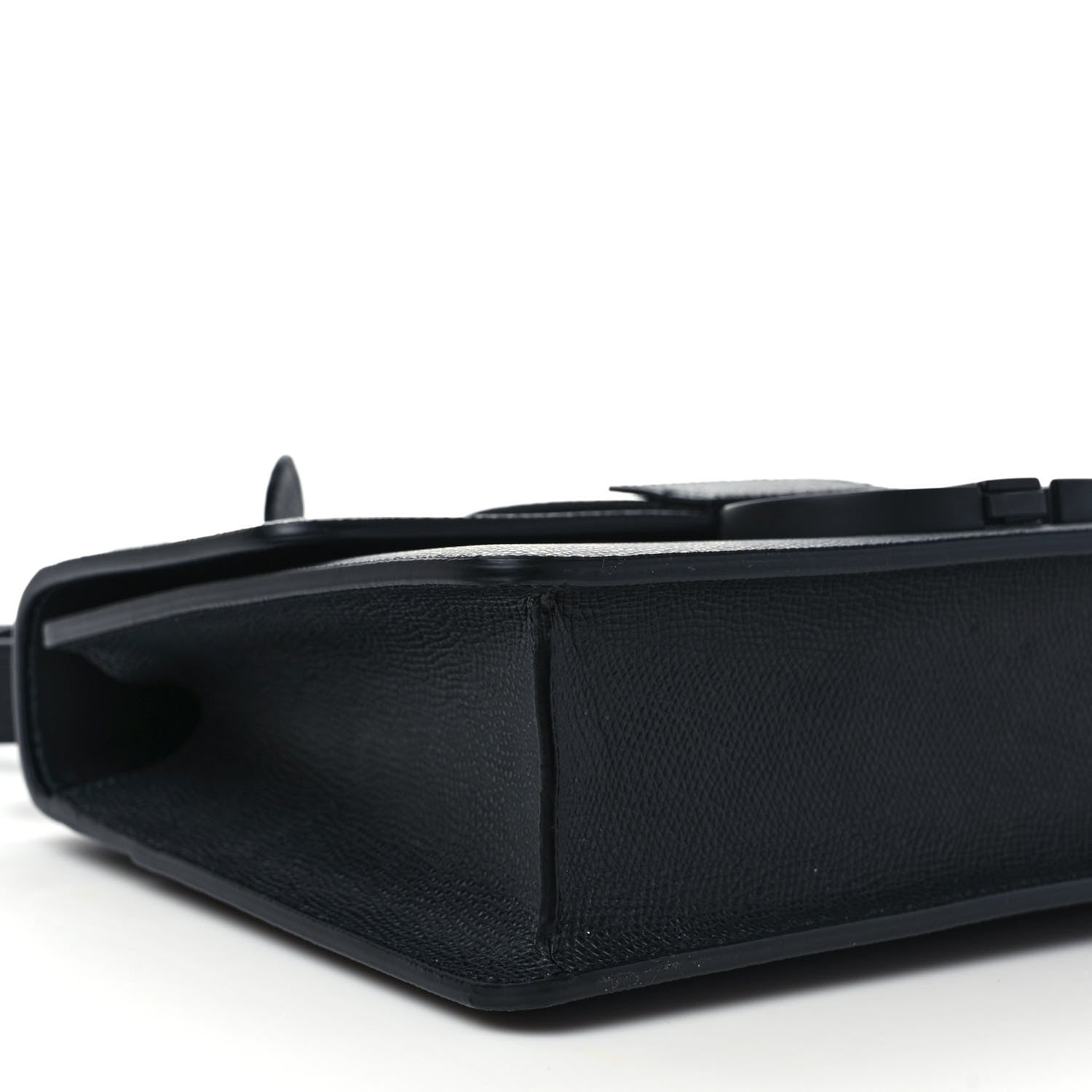 Christian Dior Ultra Matte Grained Calfskin 30 Montaigne Flap Bag Black 7 of 8