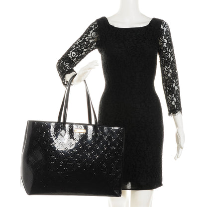 Louis Vuitton Vernis Wilshire GM Blue Infini 2 of 7