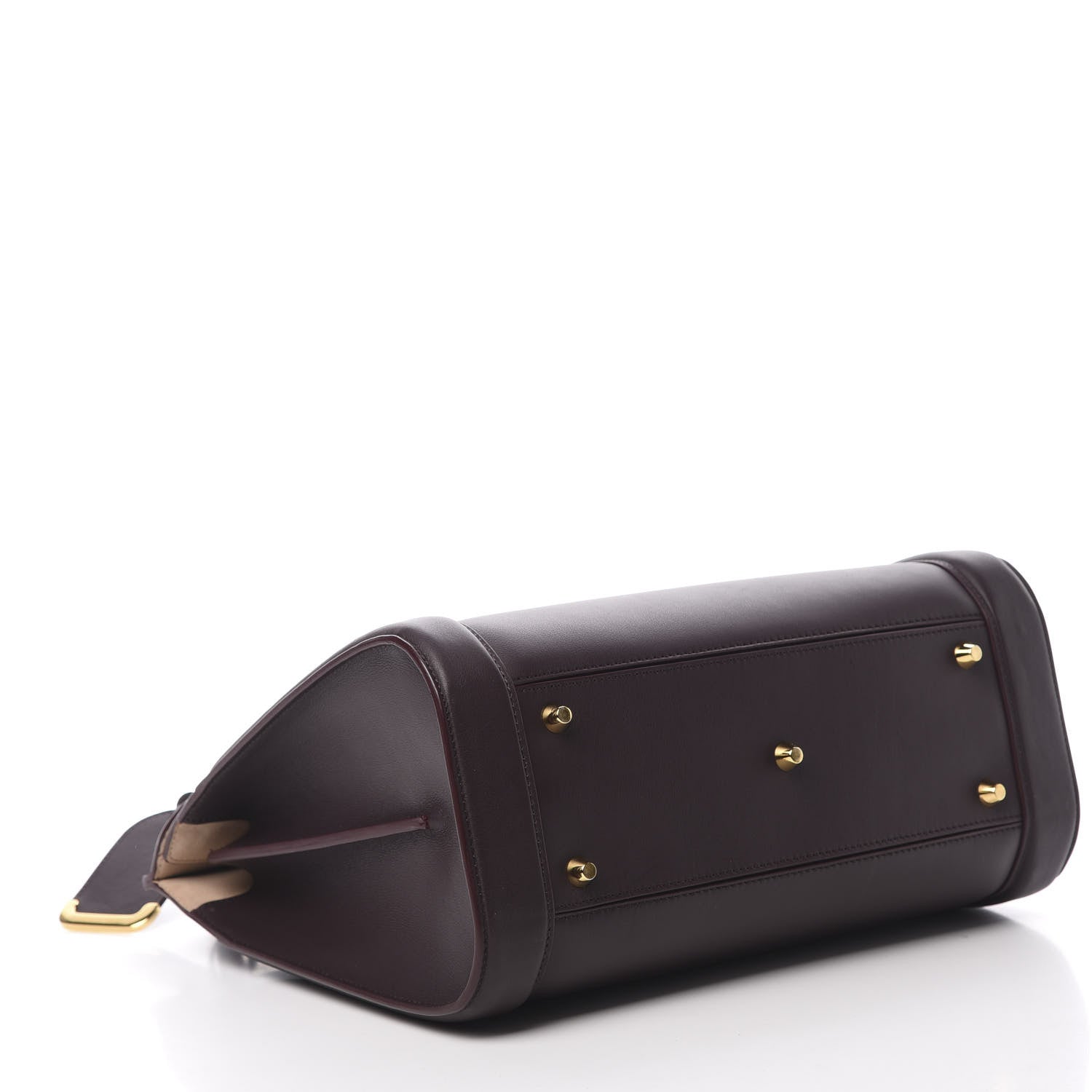 Alexander McQueen Sweet Calfskin Heroine 35 Burgundy 4 of 10