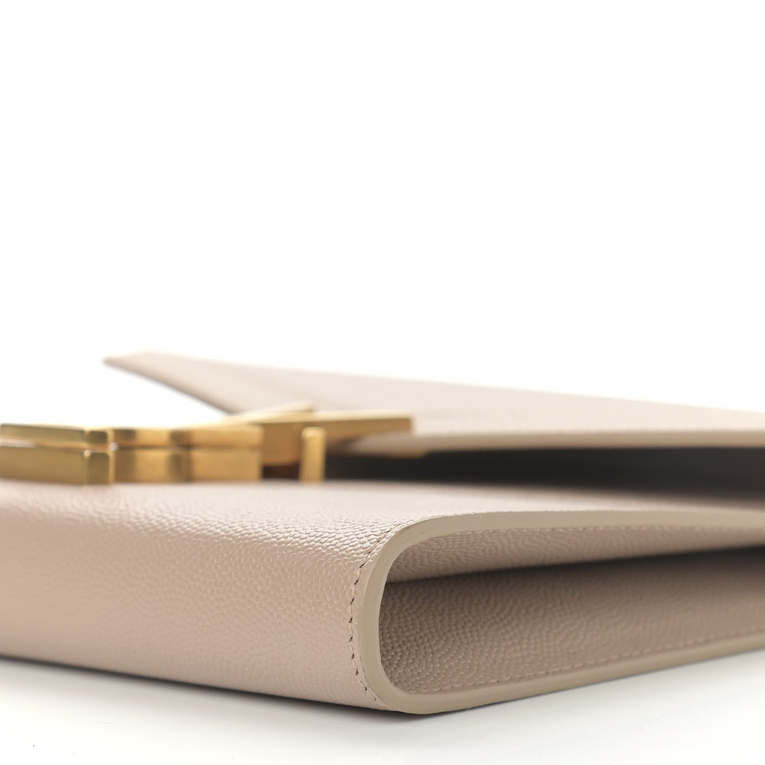 Saint Laurent Grain De Poudre Monogram Cassandra Clasp Bag Beige 10 of 12