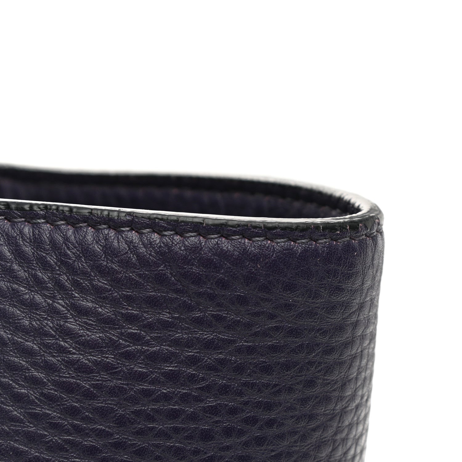 Prada Vitello Daino Tote Melanzana 18 of 19