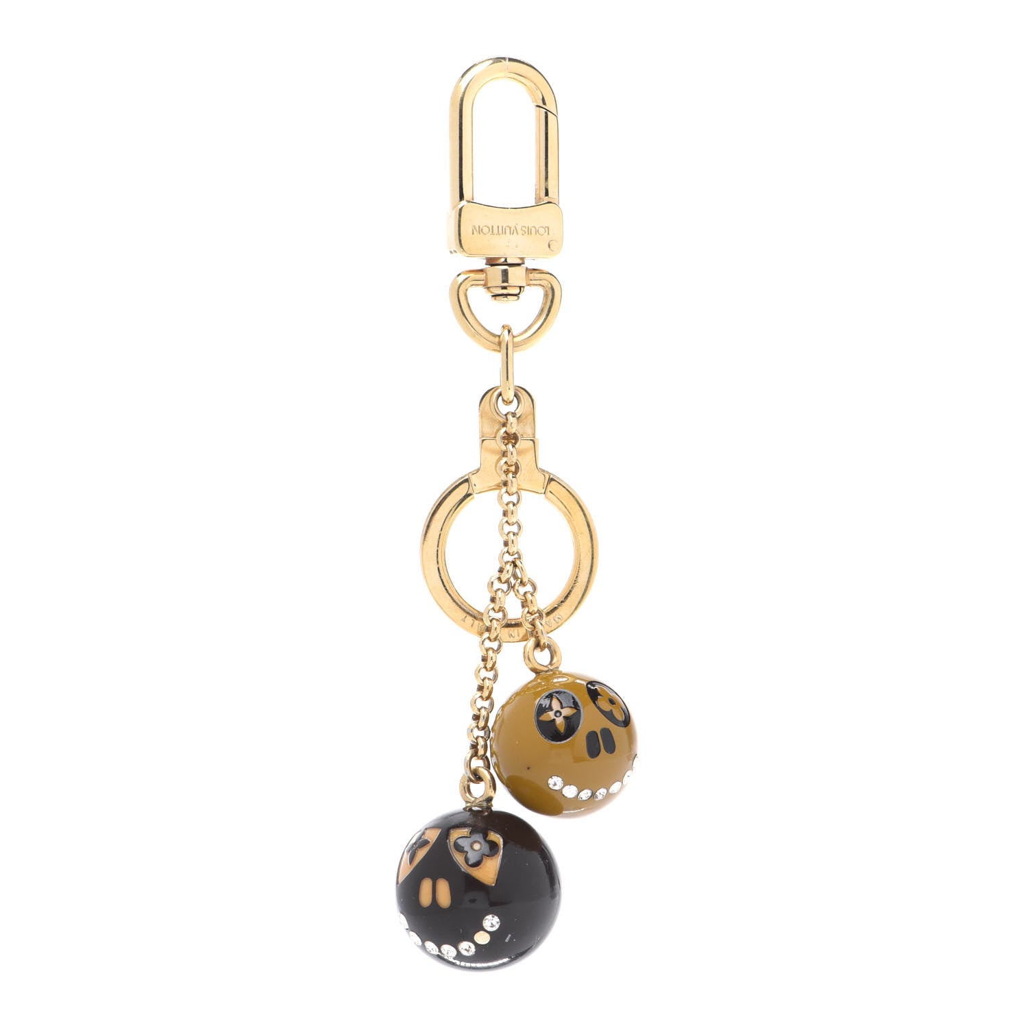 Louis Vuitton Halloween Jack and Lucie Key Holder Brown 1 of 5