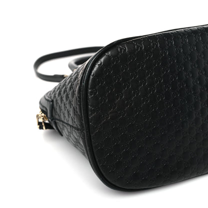 Gucci Microguccissima Medium Dome Bag Black 8 of 9