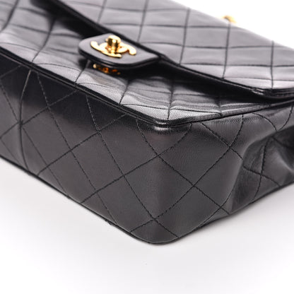 Chanel Lambskin Quilted Mini Square Flap Bag Black 9 of 12