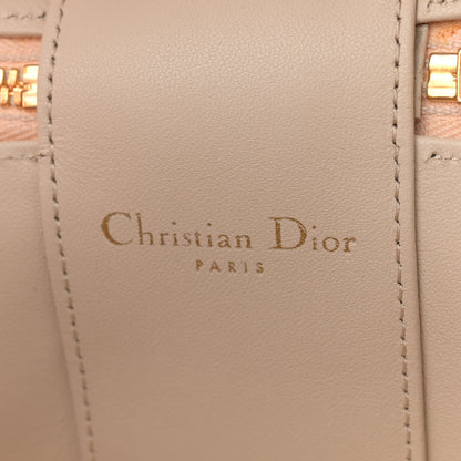Christian Dior Calfskin CD Signature Vanity Caramel Beige 6 of 12