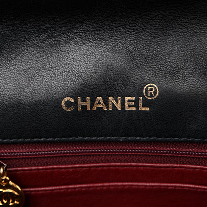 Chanel Lambskin Quilted Small Single Flap Black 6 of 12