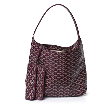 Goyard Goyardine Boheme Hobo Burgundy 3 of 10