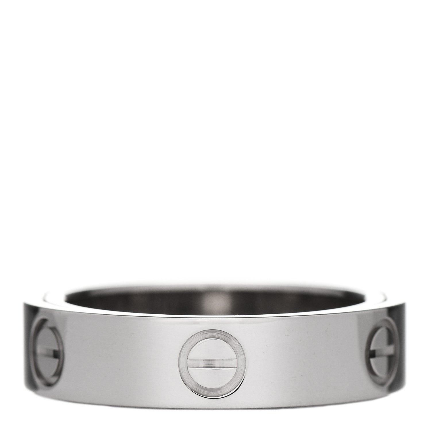 Cartier 18K White Gold 5.5mm Astro LOVE Ring 57 8 4 of 7
