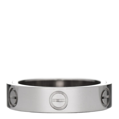 Cartier 18K White Gold 5.5mm Astro LOVE Ring 57 8 4 of 7