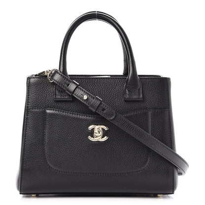 Chanel Grained Calfskin Mini Neo Executive Shopper Tote Black 1 of 8