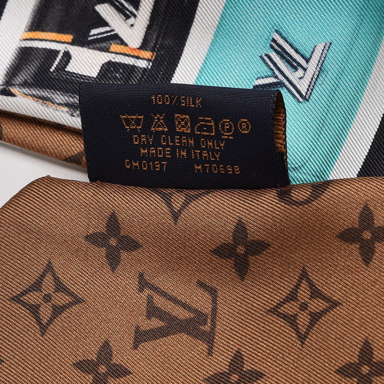 Louis Vuitton Silk Monogram Tribute To Twist BB Bandeau 4 of 4