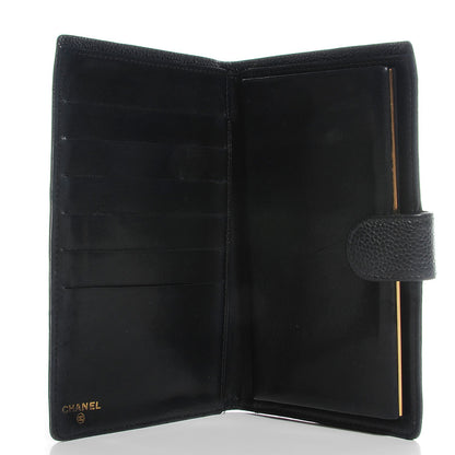 Chanel Caviar Timeless CC French Wallet Black 6 of 8