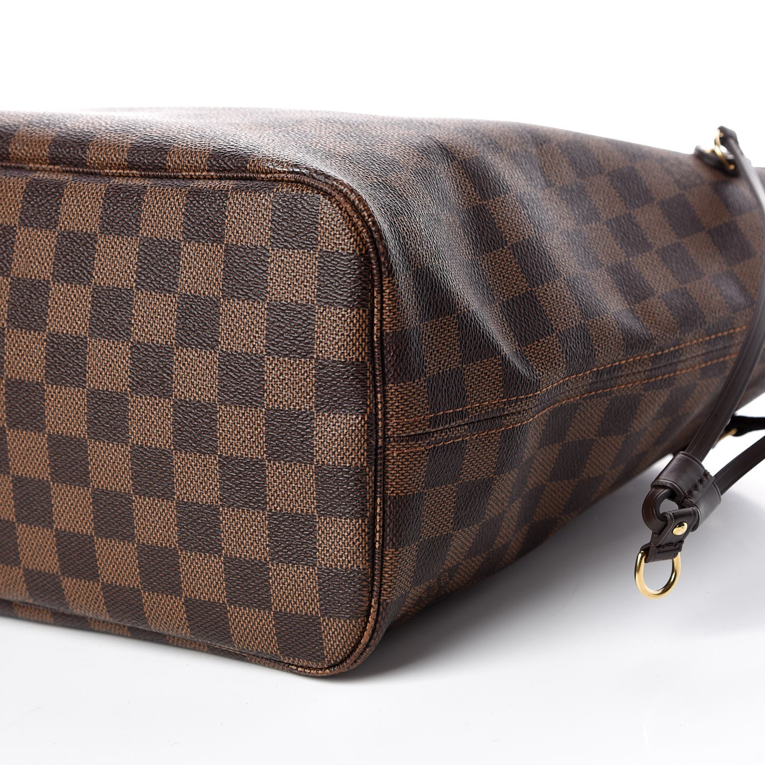 Louis Vuitton Damier Ebene Neo Neverfull MM Rose Ballerine 7 of 18