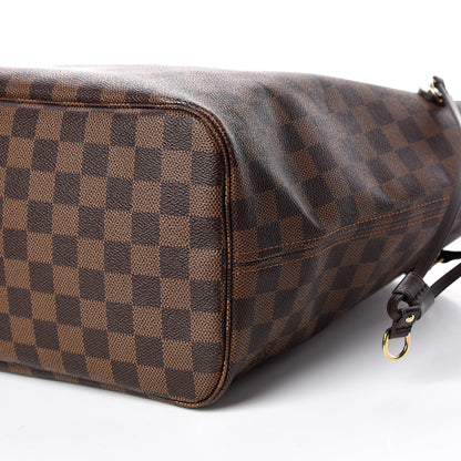Louis Vuitton Damier Ebene Neo Neverfull MM Rose Ballerine 7 of 18