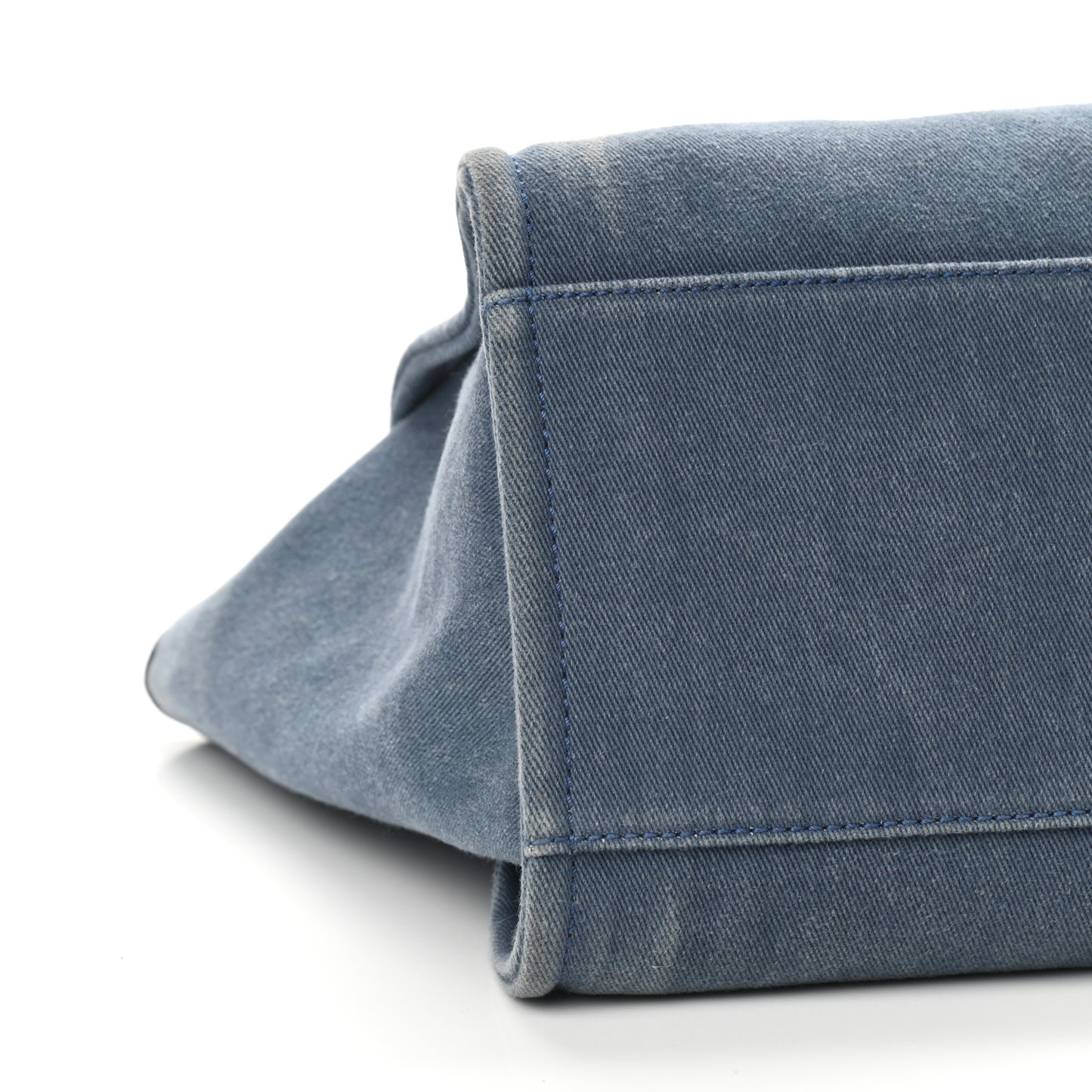 Denim Large Deauville Tote Blue