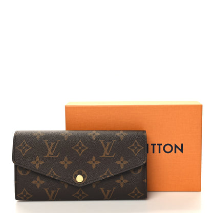 Louis Vuitton Monogram Sarah Wallet NM Coquelicot 9 of 9
