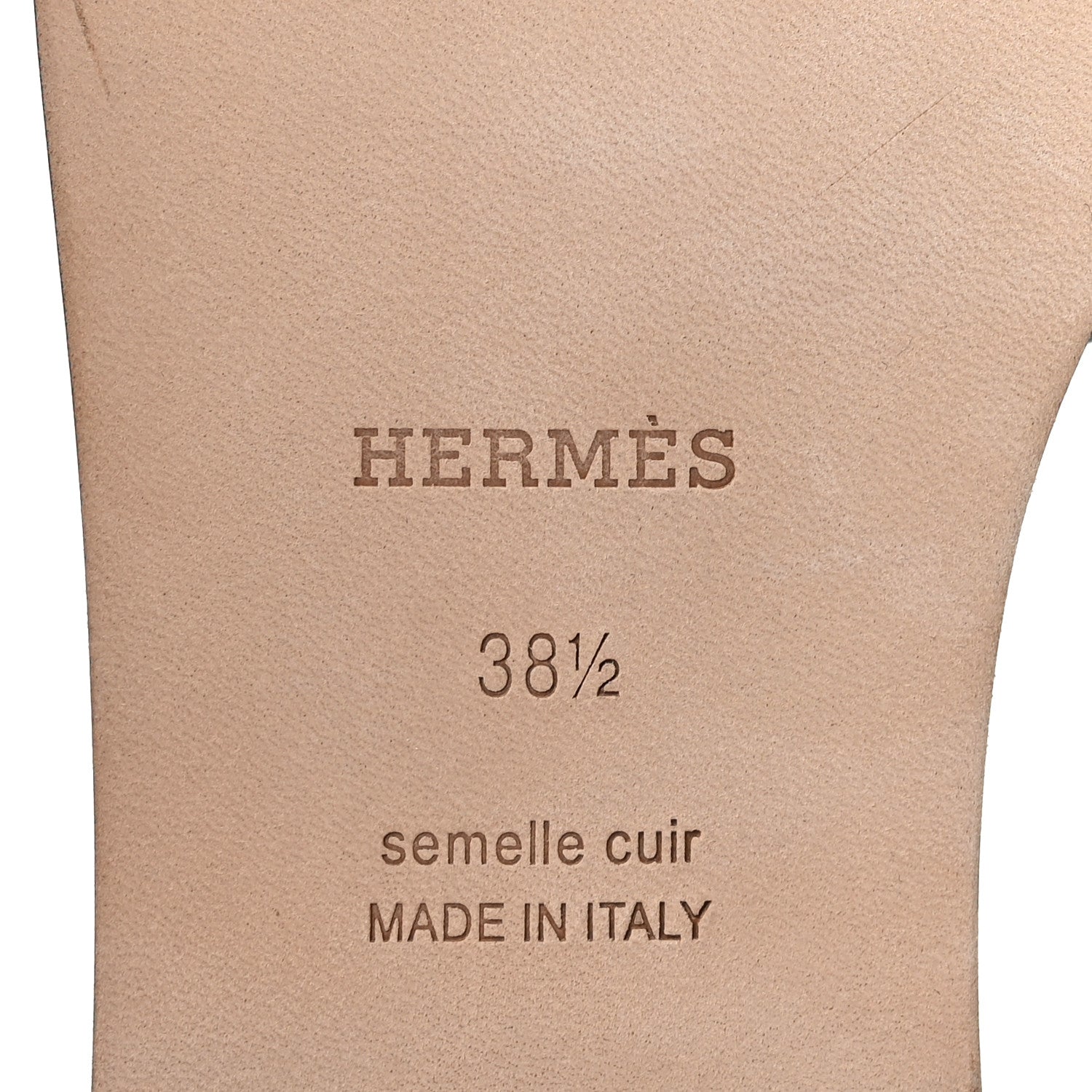 Hermes Lizard Oran Sandals 38.5 Vert Emeraude 8 of 9