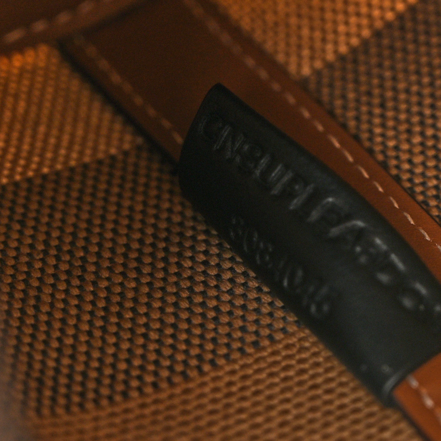 Burberry Giant Check Canvas Small Bucket Bag Taupe Brown 8 of 11