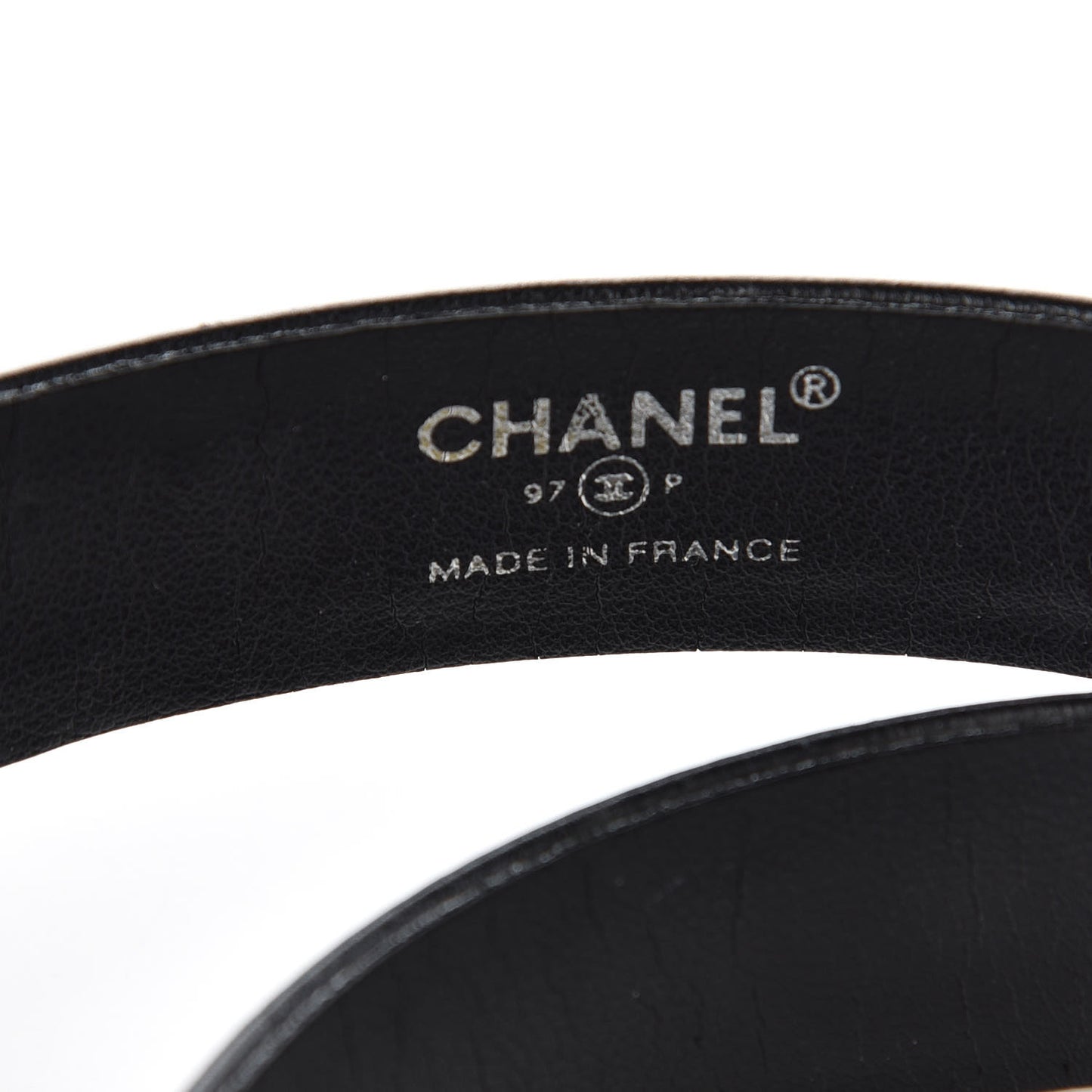 Calfskin CC Belt 75 30 Black