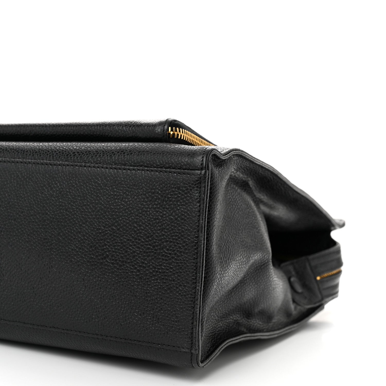 Chanel Caviar CC Shoulder Bag Black 10 of 11