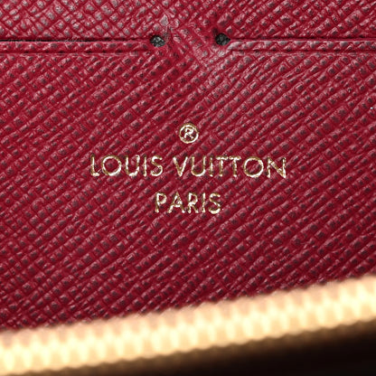 Louis Vuitton Monogram Clemence Wallet Fuchsia 6 of 13