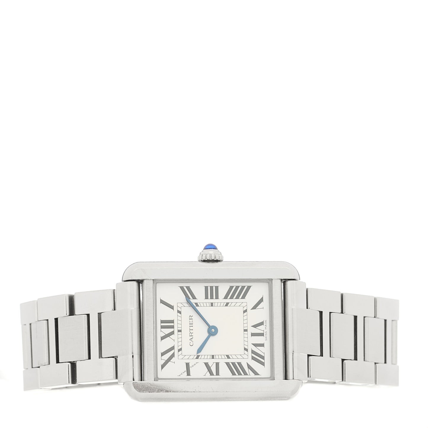 Stainless Steel 24mm Tank Solo Quartz Watch