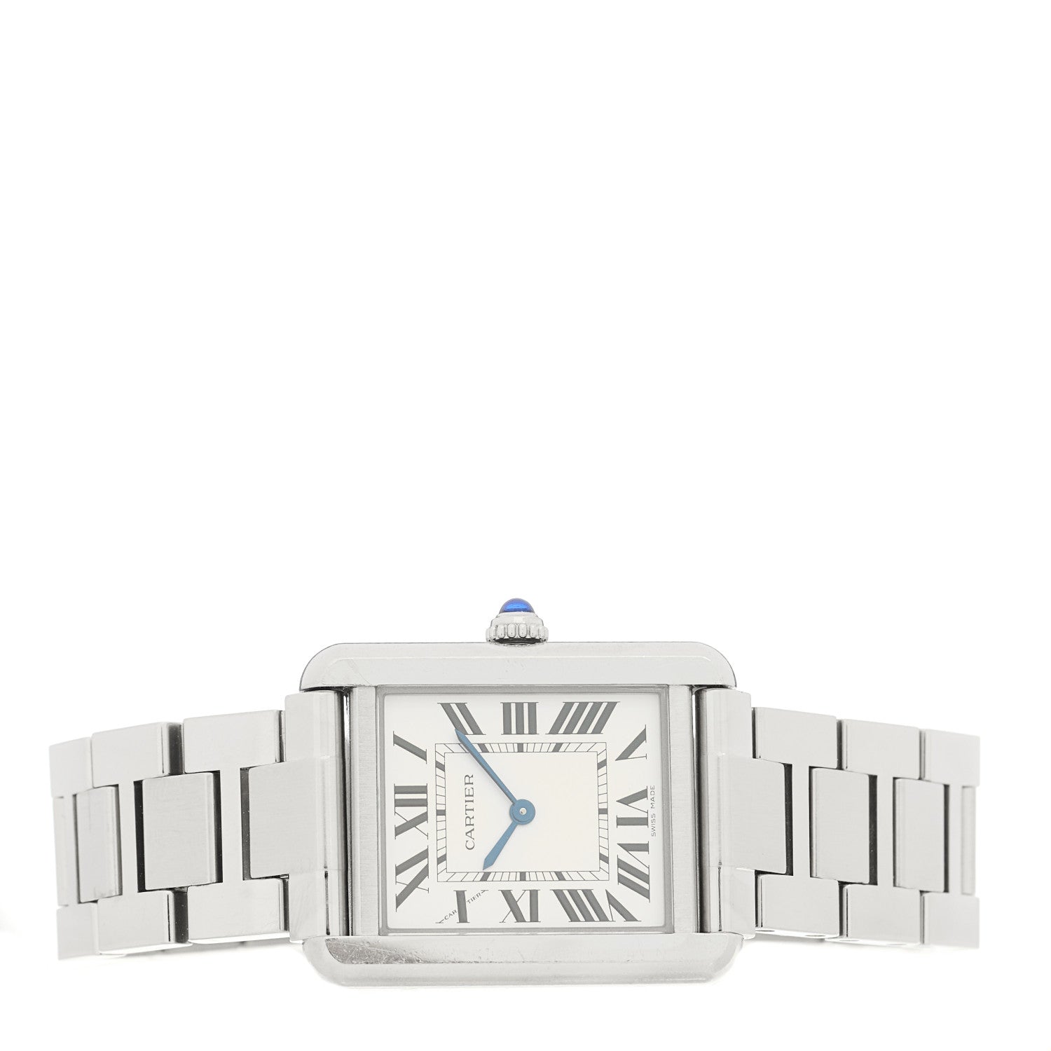 Cartier Stainless Steel 24mm Tank Solo Quartz Watch 2 of 4