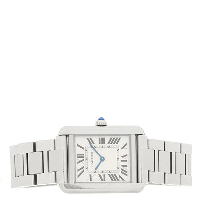 Cartier Stainless Steel 24mm Tank Solo Quartz Watch 2 of 4