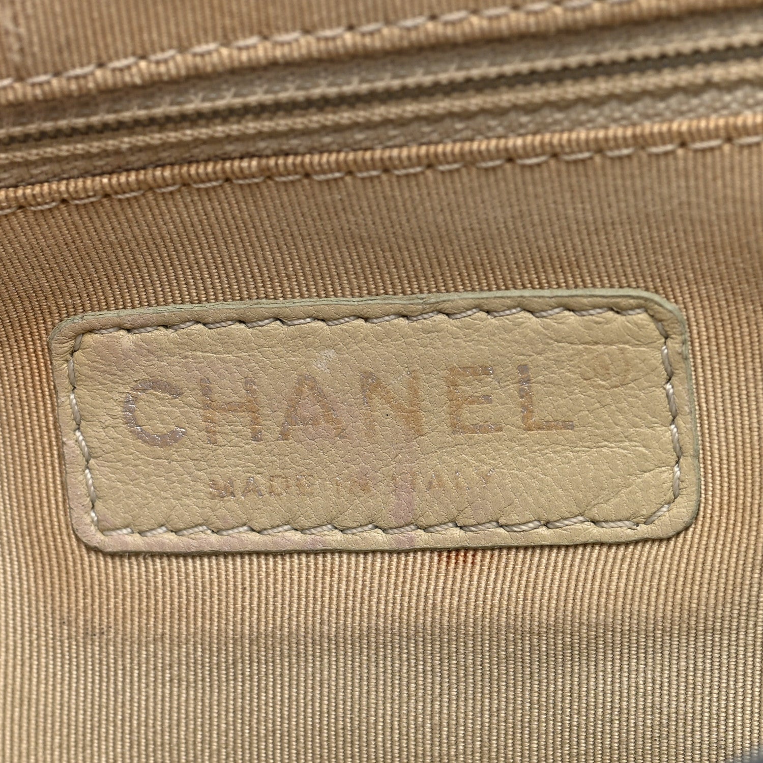 Chanel Washed Lambskin Quilted Medium Chain Around Messenger Black 6 of 10