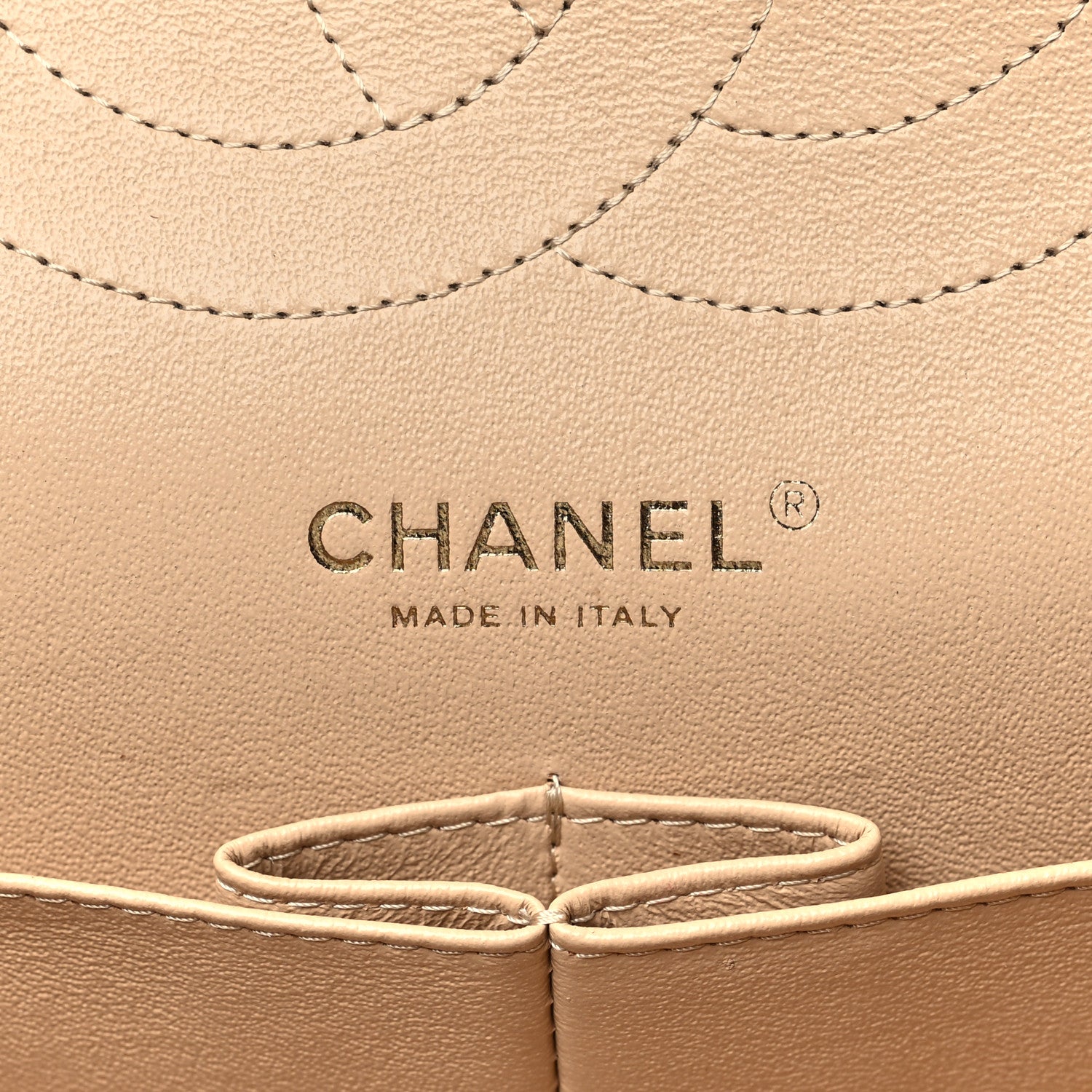 Chanel Caviar Quilted Jumbo Double Flap Light Beige 6 of 11