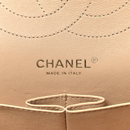 Chanel Caviar Quilted Jumbo Double Flap Light Beige 6 of 11