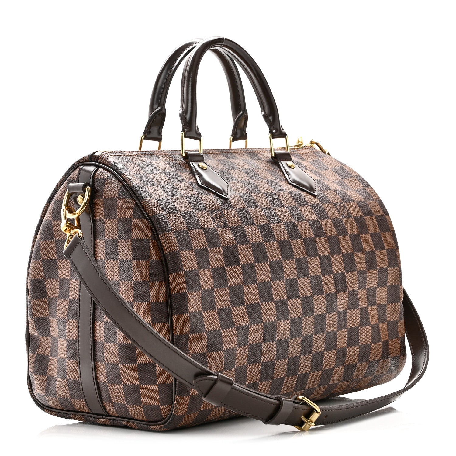 Louis Vuitton Damier Ebene Speedy Bandouliere 30 3 of 12