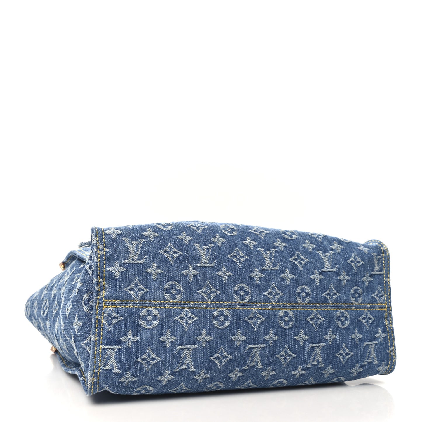 Monogram Denim Onthego MM  Blue