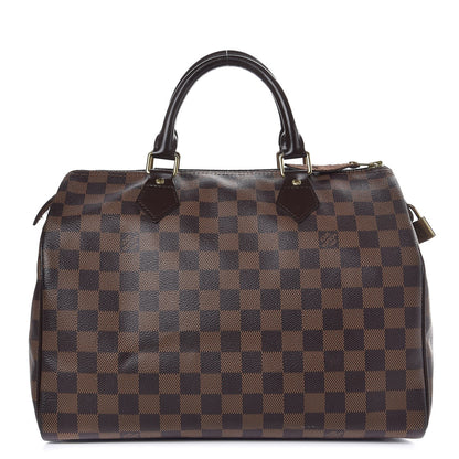 Louis Vuitton Damier Ebene Speedy 30 1 of 16