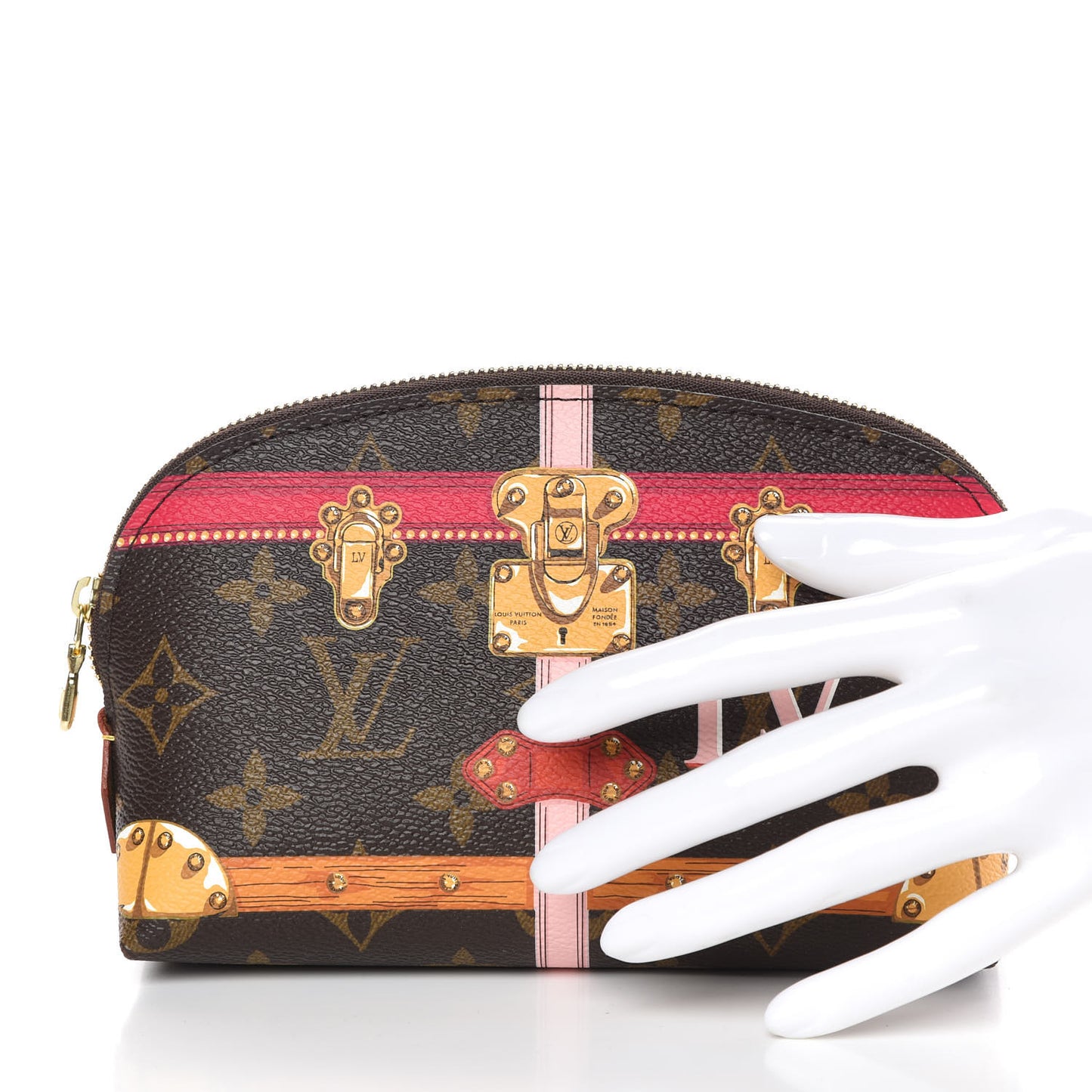 Monogram Summer Trunks Cosmetic Pouch PM