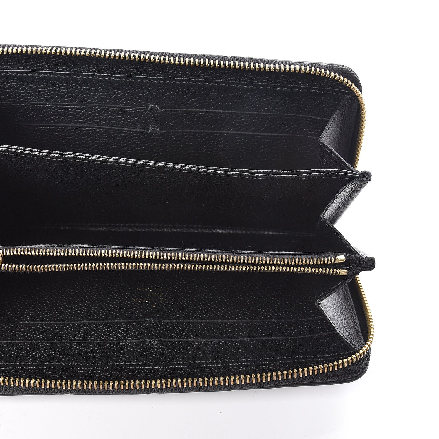Louis Vuitton Empreinte Zippy Wallet Black 5 of 6