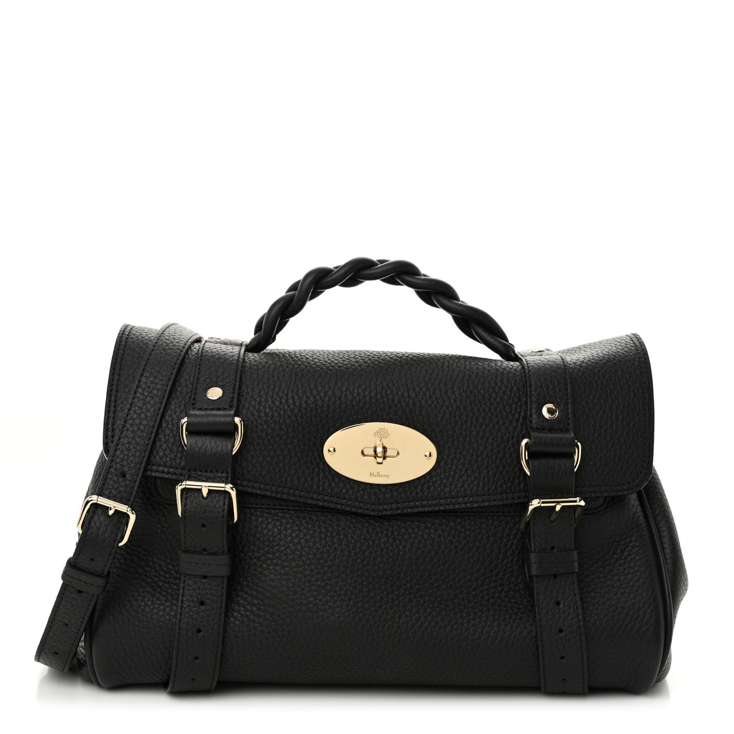 Mulberry Heavy Grain Medium Alexa Black 1 of 10