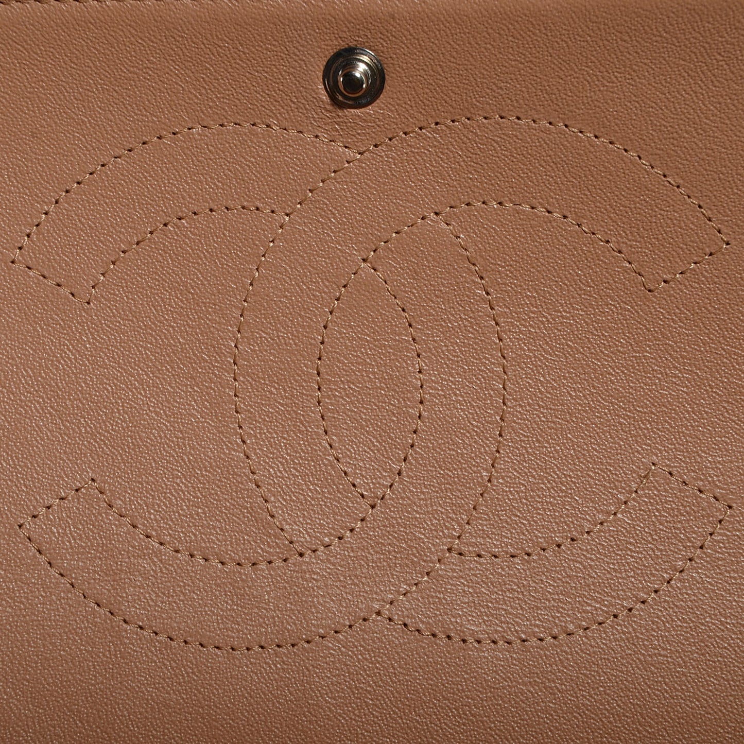 Patent Maxi Double Flap Light Brown