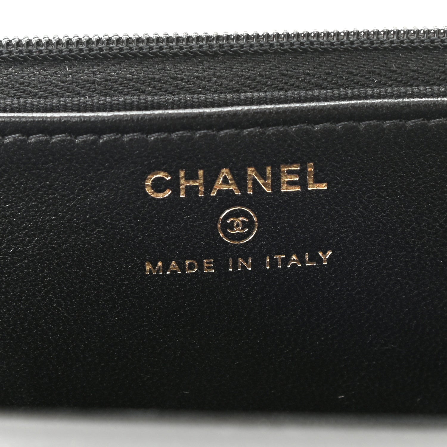 Chanel Lambskin Quilted Top Handle Wallet On Chain WOC Black 7 of 12
